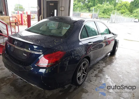 2020 Mercedes-Benz C 300 4Matic from USA, damaged, VIN 55SWF8EB7LU323421